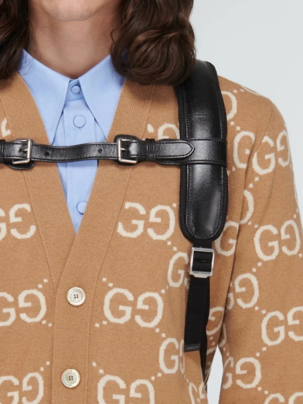 Like New Gucci GG Supreme backpack